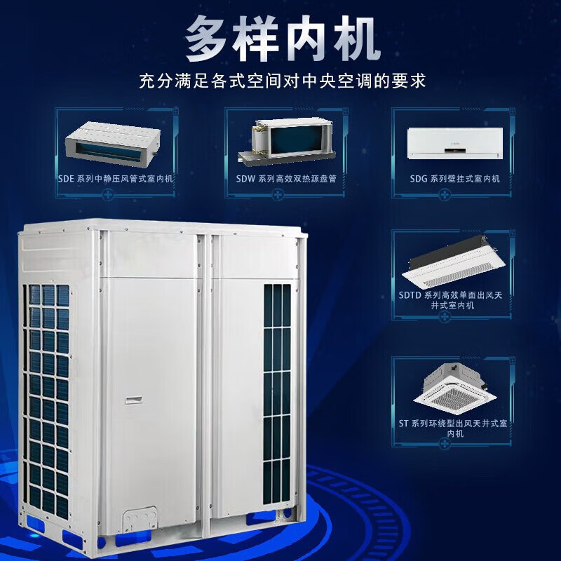 Gree air conditioning inverter commercial multi-split central air conditioner first-level energy efficiency GMV-400WM 14P host machine second-hand 90% new one-to-three one-to-four villa air conditioner GMV-400WM 14P host machine