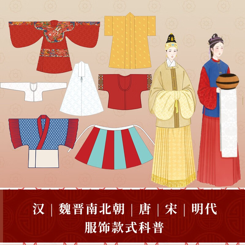 Chinese Trend Illustrated Hanfu Wearing Styles
