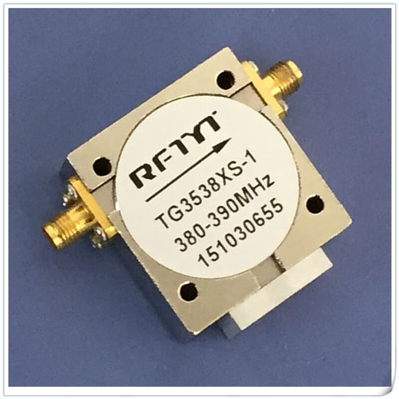 RFTYT supplies TG3538X series RF microwave coaxial isolator S connector frequency 300-1850 optional 800-1000MHz 100W