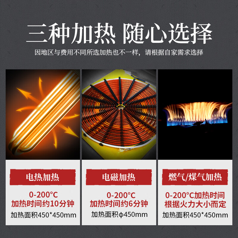 CHINENG electric griddle commercial iron plate barbecue beef steak and duck intestine stainless steel electric heating electromagnetic gas griddle CN-TBS-LS-DR-1000