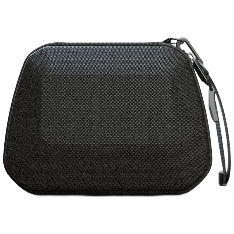 Skull & Co.NSPro/XBOX/Third Party Controller Universal Storage Bag Large Capacity Minimalist and Beautiful Sturdy and Durable No Pressure on the Rocker Black
