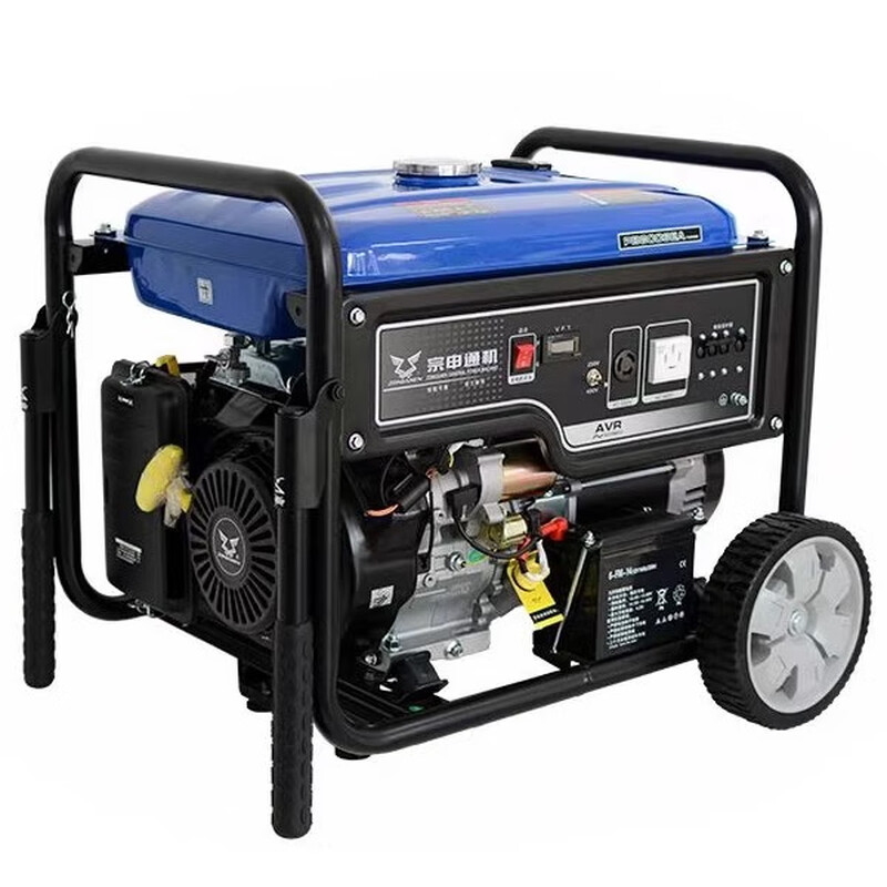 Zongshen Group (ZONGSHEN) gasoline generator household with air conditioning 3KW gasoline 5/7 kilowatt 220V generator all-copper 220V single-phase motor 3 kilowatt single-phase 220V single jack