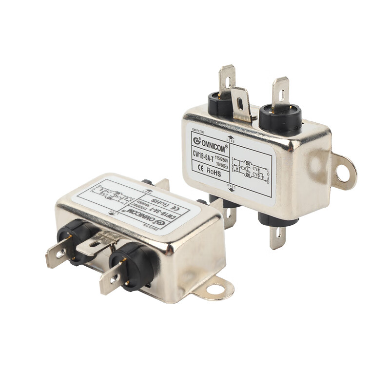 Taiwan omnicom power filter 220V10ACW1B-10A-T 6A CW1B-6A-T