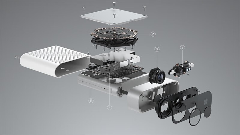 Microsoft Azure Kinect DK Depth Camera Kit Obi Zhongguang femto bol Femto Mega (Invoicing) Network Port