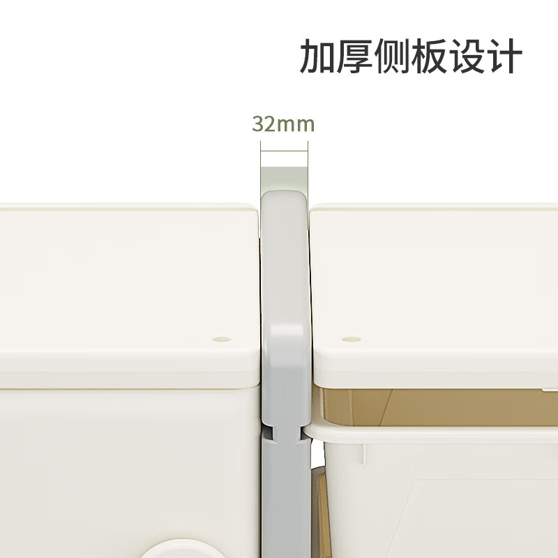 Babyviva multi-functional drawer-type storage cabinet storage rack infant and toddler children's wardrobe bedroom multi-layer storage box