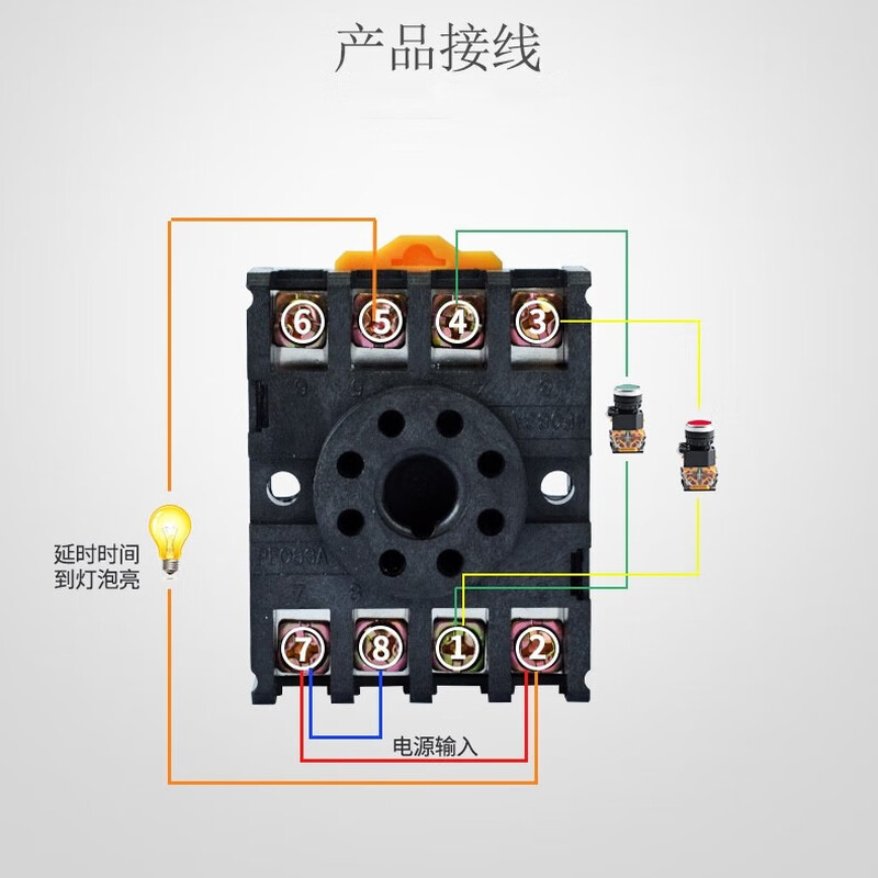 Infinite cycle delay time relay DH48S-S AC380V transformer DH48S-S (cycle) AC380V