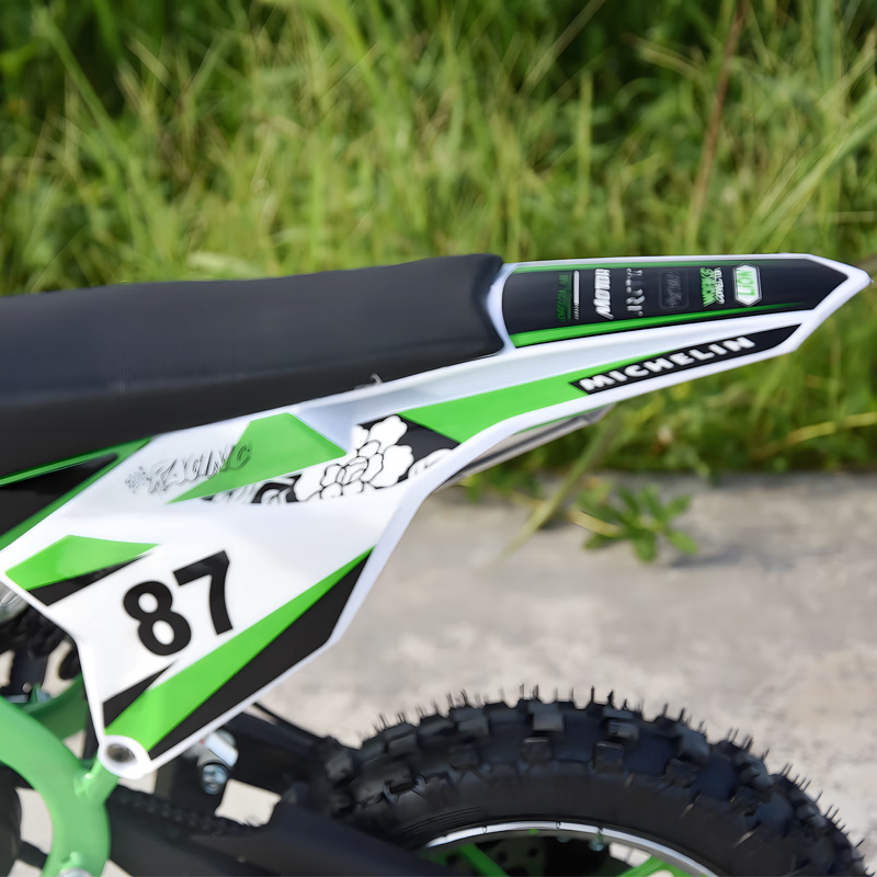 Langchuang's 24-year new small motorcycle children's 49cc mini motorcycle small off-road vehicle mixed oil gasoline fuel adult 4-stroke pure gasoline version hand start pull