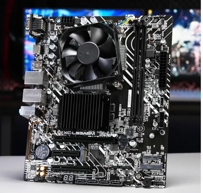 ASUS XC-LS3A6M motherboard ASUS Loongson motherboard ASUS 3A6000 motherboard Dragon board U+8G memory