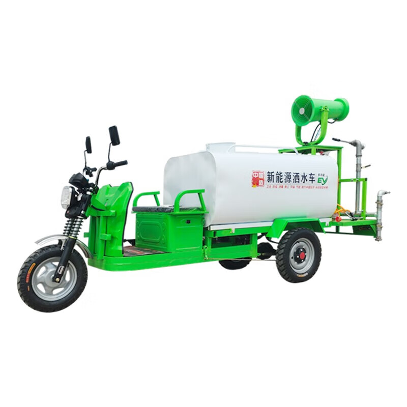 Dingkaisheng New Energy Electric Sprinkler Truck Construction Site Sprinkling Water and Dust Removal Mobile Disinfection Fog Cannon Truck Tricycle Fog Cannon Sprinkler Truck Type 08 Fog Cannon + Water Gun + Rear Sprinkler + Side Sprinkler Four-in-One Function