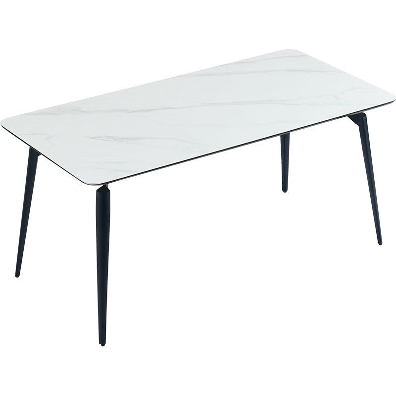 Lin's home modern simple style light luxury slate dining table home small apartment dining table LS663R6-A 1.6 meters