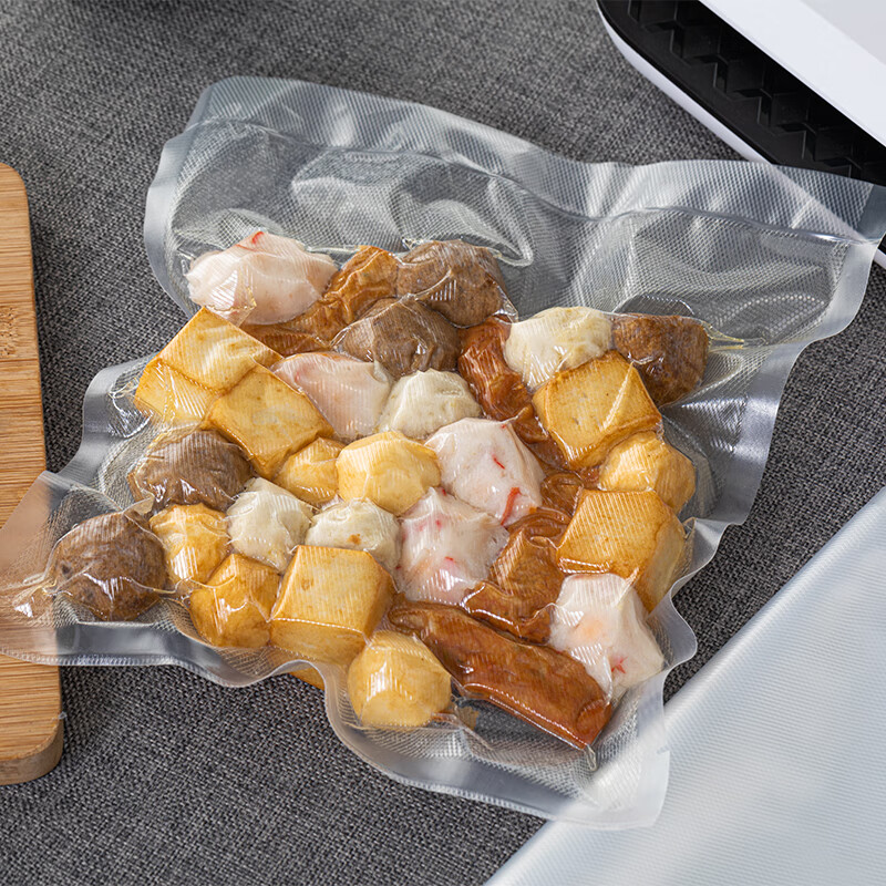 FADESEN vacuum sealing machine fresh-keeping packaging household and commercial fully automatic dry and wet dual-use pressure-free vacuum fresh-keeping seal 25*30CM 100 pieces