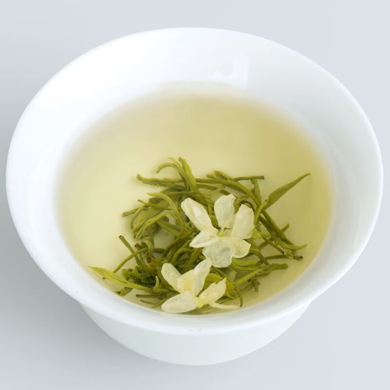 Yuehua Tea Sichuan Jasmine Tea Strong Flavor Manna Auspicious Snow Sichuan Piaoxue Manna Auspicious Snow 50g