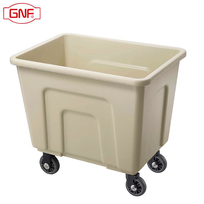 GNF Yaduo same style extra thick plastic linen cart hotel dirty linen large collection cart laundry room factory white 950*690*857mm