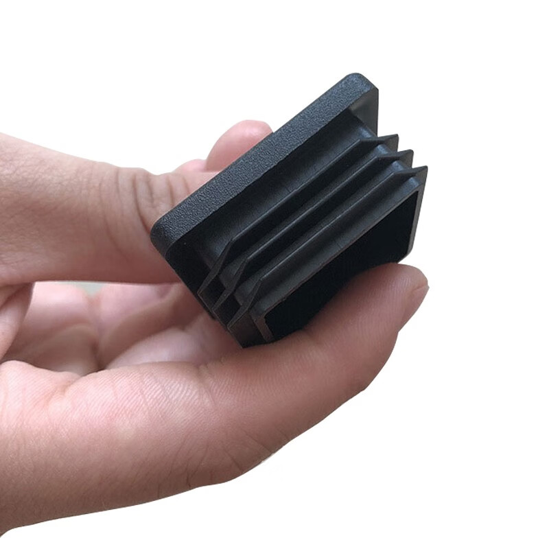 Bingyu table and chair foot pads, plastic square tube, stainless steel inner plug, square plug 25*25mm (100 pieces)/pack BH-546