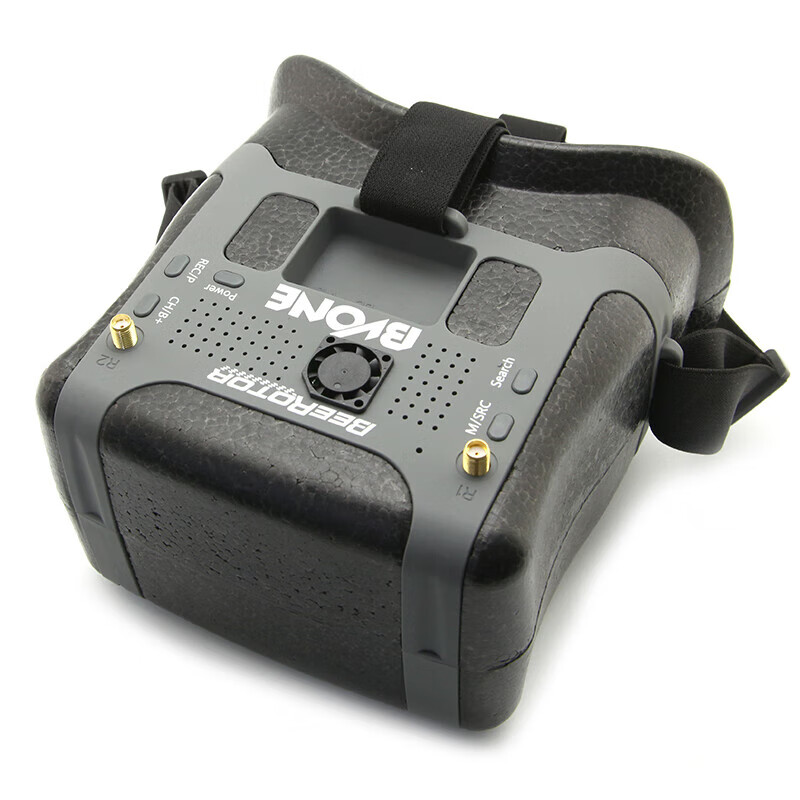 BeeRotor second generation DVR version FPV video glasses lens wearable 5.8g 40 channel image transmission through machine glasses standard +3S2200mAh lithium battery BeeRotor glasses second generation DVR