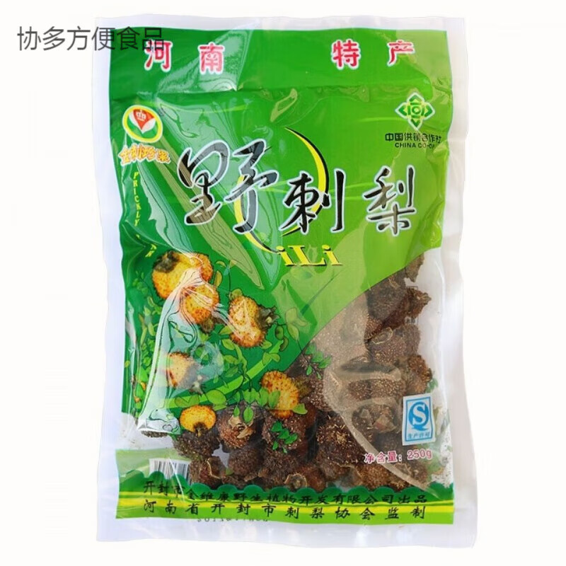 Yiyi Henan Kaifeng specialty golden thorn pear 250g selected prickly pear dried fruit prickly pear tea one bag wild prickly pear 250g 3 bags