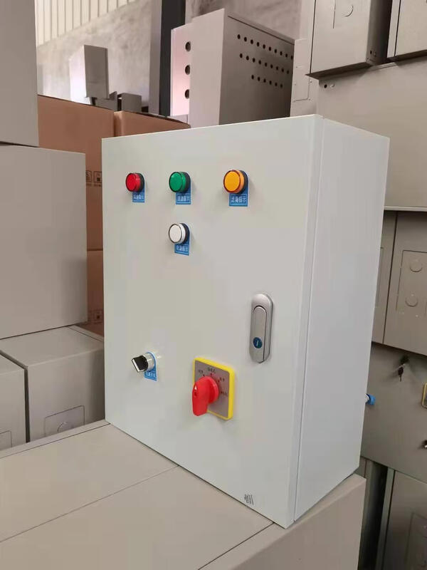 AC civil air defense three-color light ventilation mode signal box power distribution box three-proof indicator light explosion-proof button Ling control box