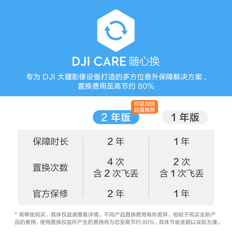 DJI Flip All-in-one Vlog Aerial Camera Outdoor Camping Travel Sports Portable HD Anti-Shake Smart Tracking Drone + Replacement 2 Years Version