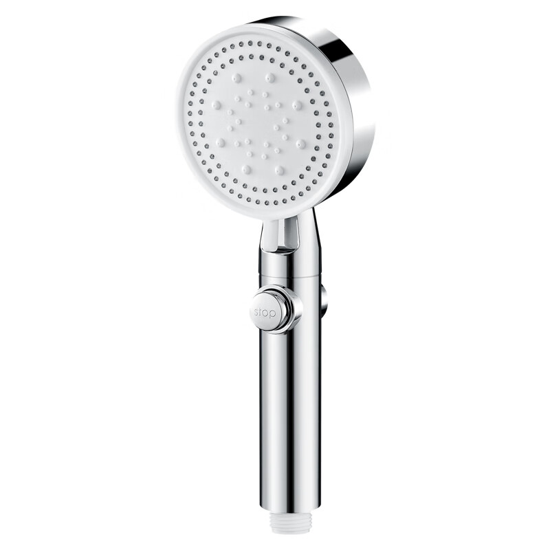 Panluo Solar Surface Mounted Hot and Cold Mixing Valve with Water Valve Shower Faucet Bath Switch Bathroom Water Heater Accessories Solar Mixing Valve + Six-Speed Rain Shower Set