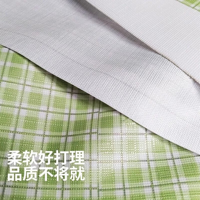 Baifei round table tablecloth waterproof, oil-proof, anti-scalding, no-wash hotel round table mat cover cloth, PVC round tablecloth tablecloth, full of flowers, waterproof, oil-proof, no-wash, round tablecloth diameter 140cm