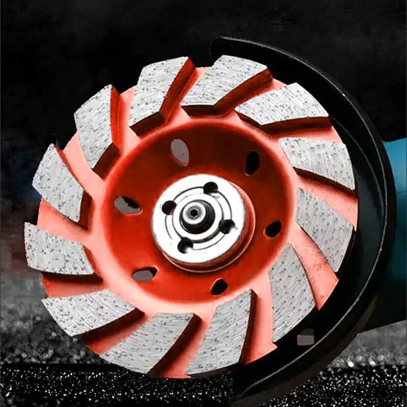 Work partner diamond grinding disc 4-inch thickened grinding disc grinding bowl grinding disc 100*22.23*9.5mm stone concrete polishing