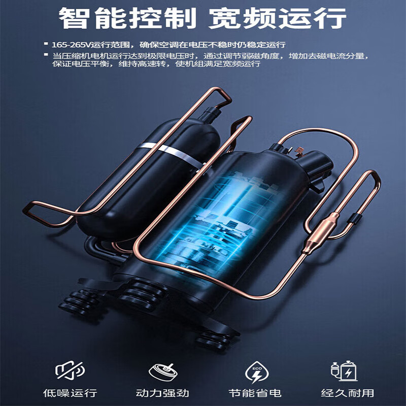 Gree (GREE) one-to-three one-to-two central air conditioner 2 HP large 3 HP wall-mounted household DC variable frequency heating and cooling multi-split commercial apartment Free series large 3 HP one to three 1 HP + 1 HP + 1.5 HP including installation