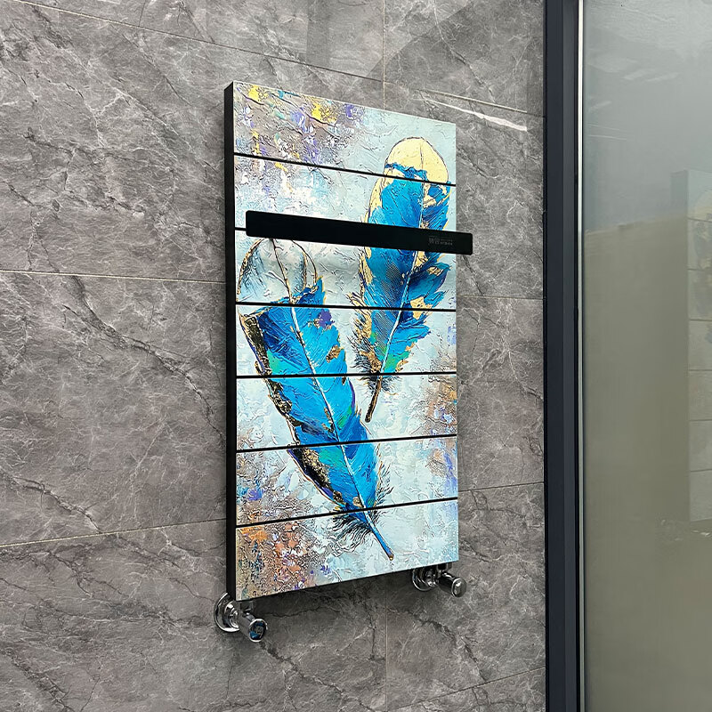 Aluminum composite basket bathroom radiator art radiator painted basket bathroom radiator violent bear (720400)