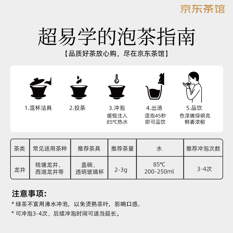 The first Jiangnan Green Tea Longjing Special Grade 200g New Tea Mingqian Tea Gift Box Canned Spring Tea Buds High-end Gifts