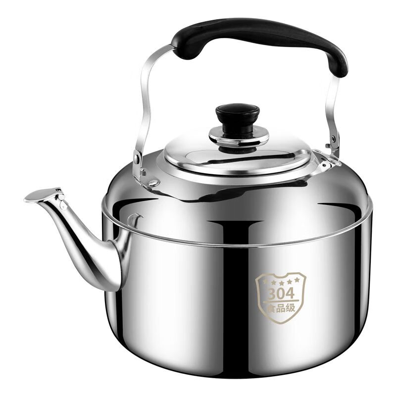 Ten Billion Bear 304L stainless steel kettle large capacity household commercial gas kettle induction cooker tea kettle kettle 5L 5000ml