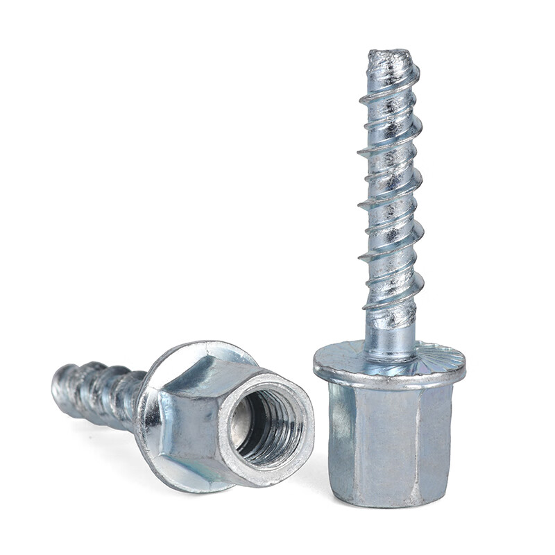 Jinggong (JINGGONG) new type of ceiling concrete self-cutting screw without main light ceiling artifact ceiling anchor screw rod connection and fixation 6*35 M8 screw rod special (100 pieces)