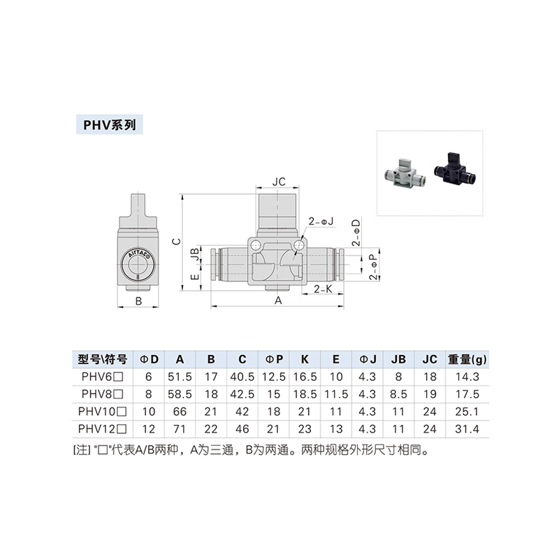 AirTac PSL/PSA/ASL speed regulating valve PTL push lock type speed regulating PHV hand valve pipe joint PSL601A