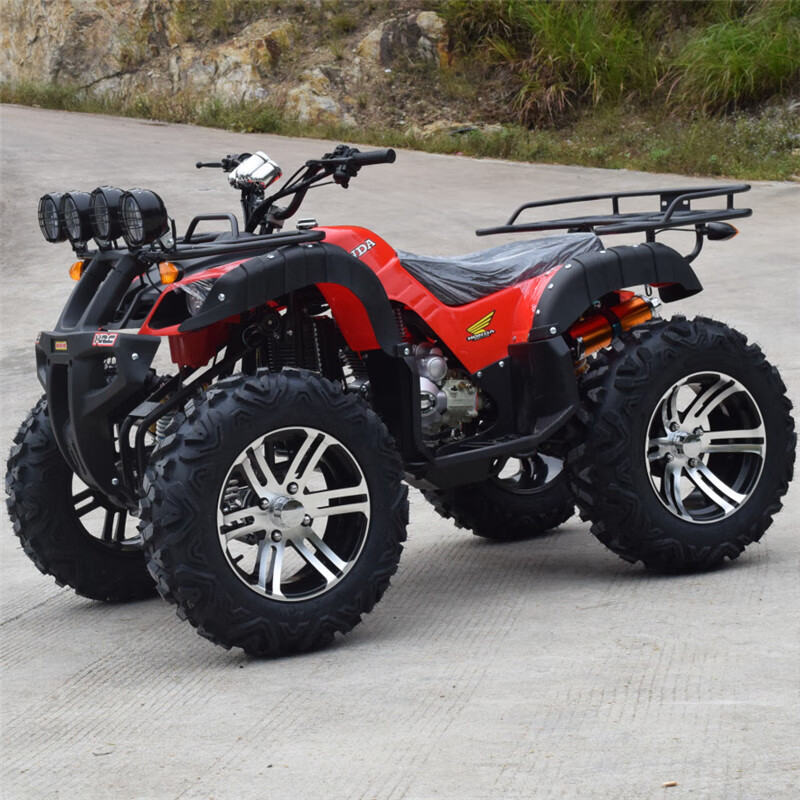 Seputi's new adult two-seater large and small bull ATV water-cooled shaft drive four-wheel drive gasoline mountain off-road motorcycle Little Bull Package Six