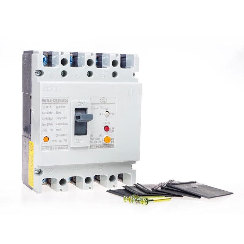 Plastic case leakage circuit breaker NM1LE-125S/4300A250S 400S 630H/4300B leakage protection 315A 4p