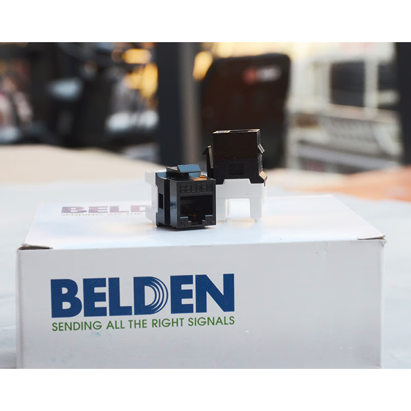 Belden Category 6 unshielded module AX101321/AX101320 Gigabit network module RJ45