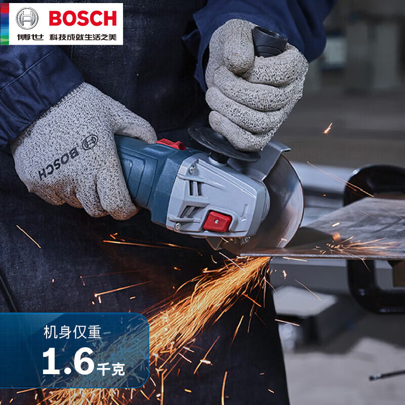 Bosch (BOSCH) GWS800 angle grinder, multi-functional cutting machine, household hand grinding wheel, hand grinder, polishing machine, polishing machine, GWS800 standard configuration, Beijing and warehouse rapid delivery
