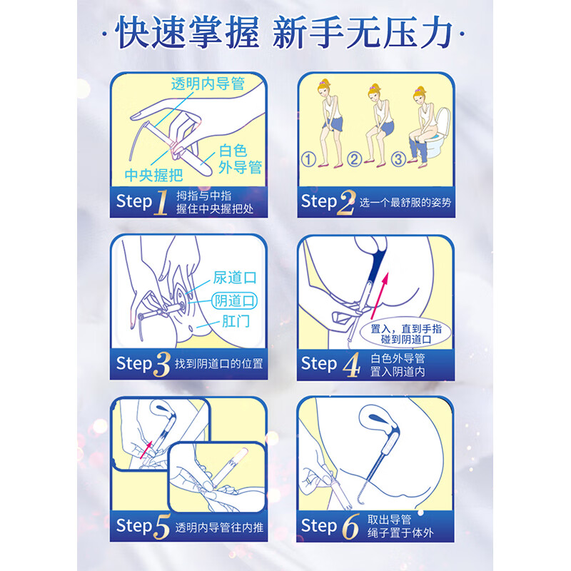 Sophie catheter tampons with built-in sanitary napkins imported from Japan, non-sensory tampons with movable swimming catheter tampons, more absorption catheter-type tampons, 7 pieces * 2 boxes