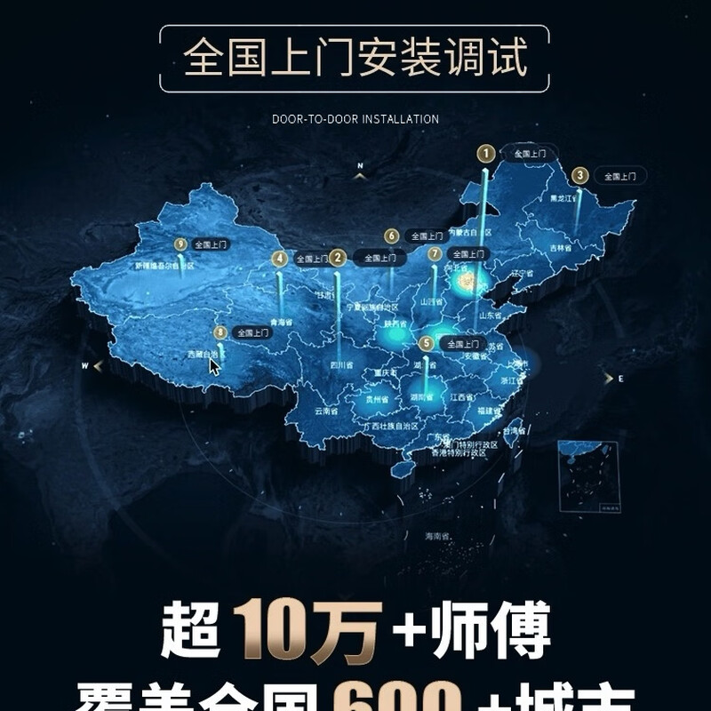 Xiaomi Mijia Smart Home System Whole House Customized Green Rice Apple Smart Light Switch Curtain Appliances Door Lock Control Customized Smart Solution Configuration