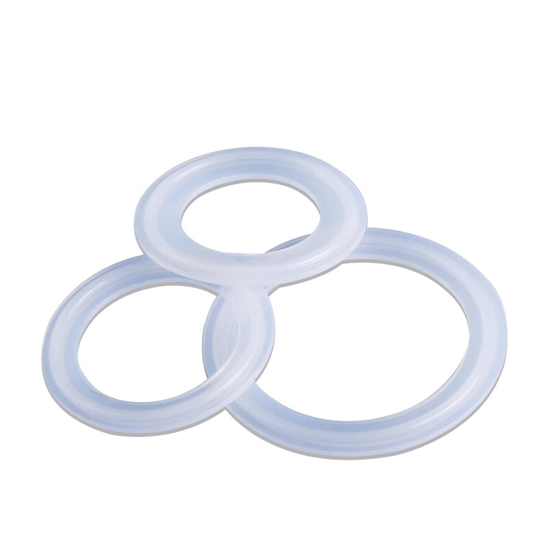 Lu Yueting stainless steel silicone rubber quick-release gasket sanitary round sealing gasket chuck quick-connect gasket clamp pad 32 chuck 50.5