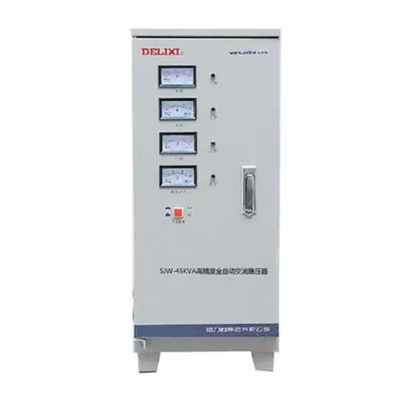 LISM Electrical three-phase 380v power supply voltage regulator SJW high power 30Kva fully automatic voltage regulator 30000w SJW 4 SJW 45KVA