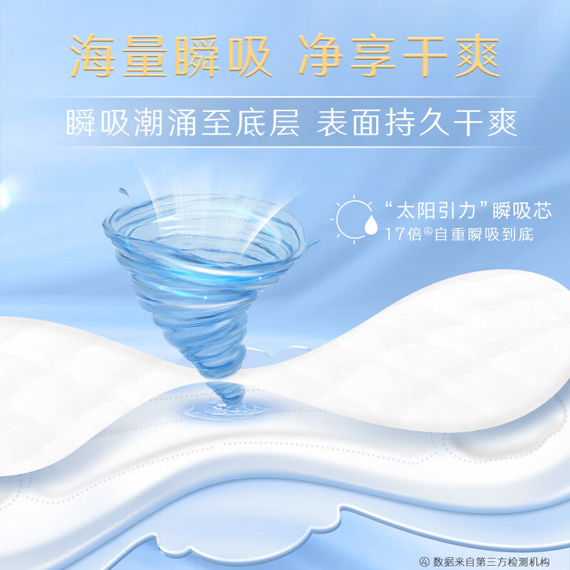 Kotex 100% pure cotton luxury sanitary napkin 240mm 8 pieces daily use sanitary napkin JD.com self-operated official flagship