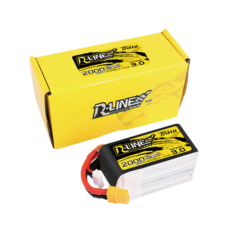 Grignard TATTU R-LINE 3.0 2000mAh 120C 4S 14.8V XT60 plug fpv 5-inch BRIC travel machine ducted battery