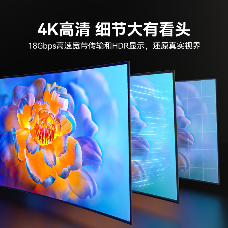 Shanze fiber optic HDMI cable version 2.0 4K60Hz fever-grade high-definition cable 3D video cable computer TV set-top box projector display engineering decoration connection cable 20 meters GXT20