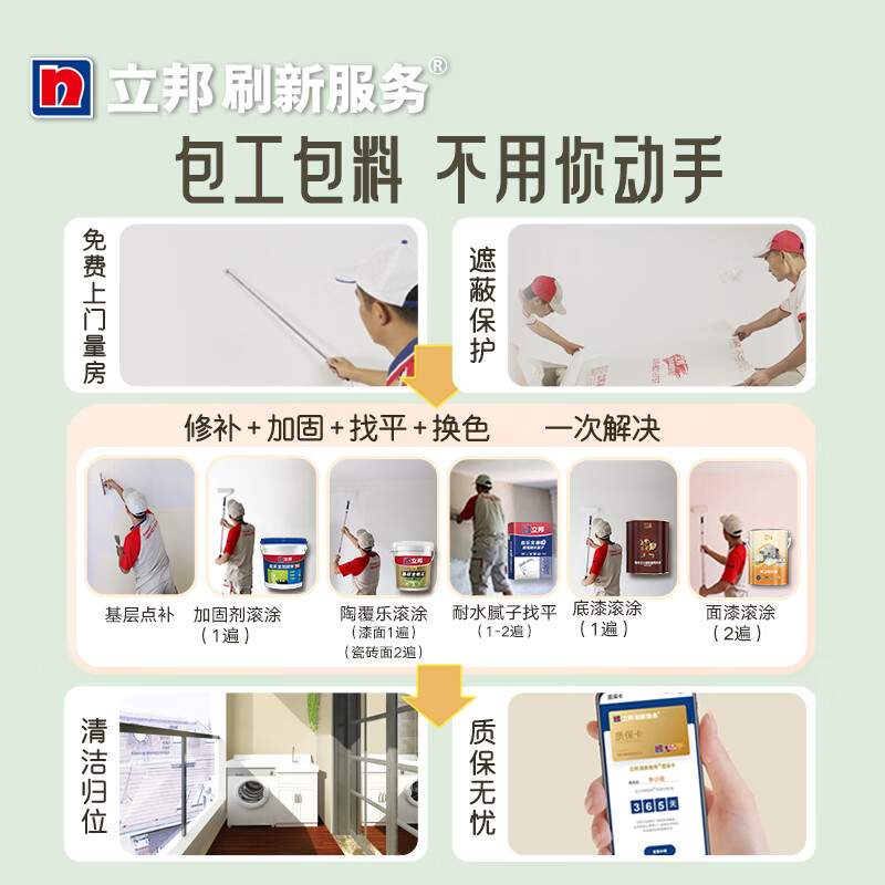 Nippon Paint Refresh Service Balcony Refresh Package Nippon Paint Latex Paint Interior Wall Paint Renovation Service Balcony Refresh Service Paint Surface