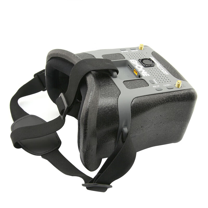 BeeRotor second generation DVR version FPV video glasses lens wearable 5.8g 40 channel image transmission through machine glasses standard +3S2200mAh lithium battery BeeRotor glasses second generation DVR