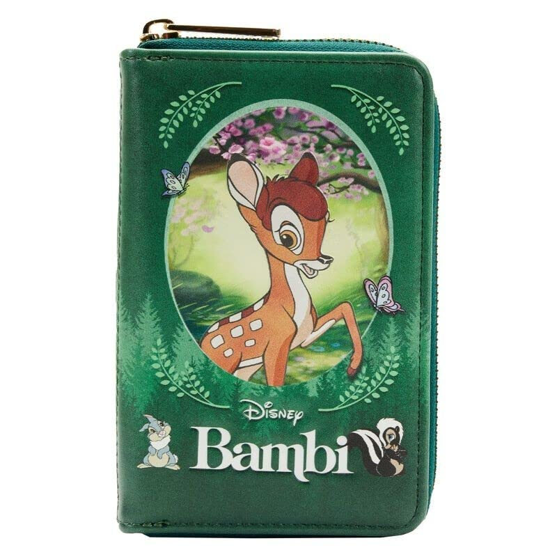Loungefly Disney Classic Books Bambi Ziparound Wallet Standard