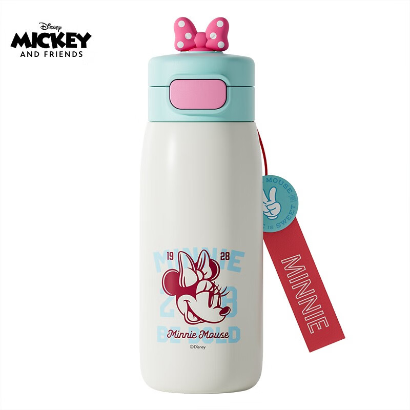 Disney children's thermos cup 6-12 years old student water cup for school girls large capacity straight cup HM3476N