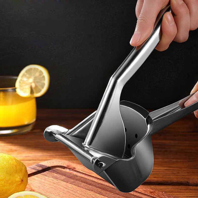 Quanshi 304 stainless steel manual juicer fruit juicer hand pressed lemon clip juicer mud press juicer artifact