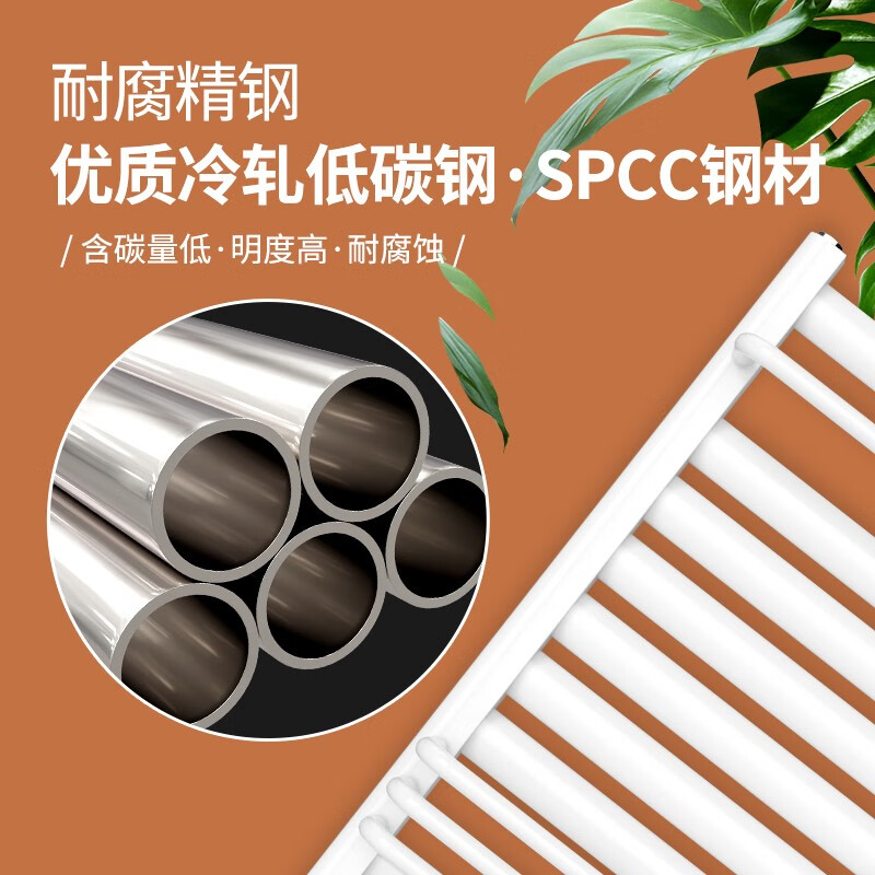 Jingding steel bathroom ultra-thin flat panel small basket radiator household bathroom plumbing wall-mounted central heating radiator steel ultra-thin - high 1000mm*500mm medium - gun gray