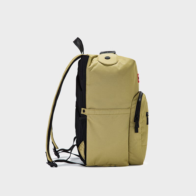 HUNTER British Men's and Women's School Bags Pioneer Parachute Top Buckle Backpack School Bag Travel Backpack Large Mustard Yellow/GRR