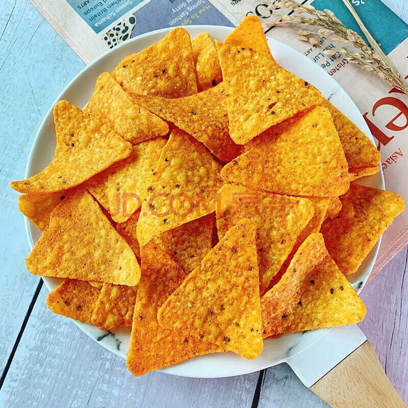 Maxicorn crispy corn chips Mexican cheese cheese flavor 140g bag imported from Indonesia potato chips puffed snacks